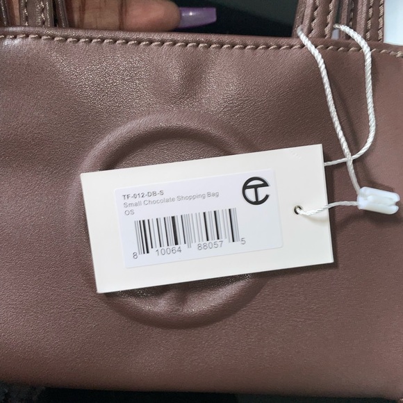 Small Chocolate Telfar Bag - Picture 5 of 7